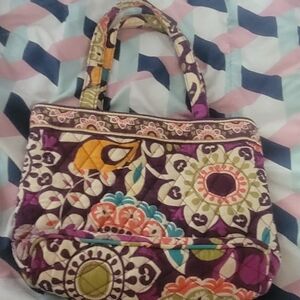 Purple Floral Vera Bradley Purse